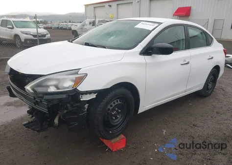 2018 Nissan Sentra S z USA, uszkodzony, nr VIN 3N1AB7AP2JY276631